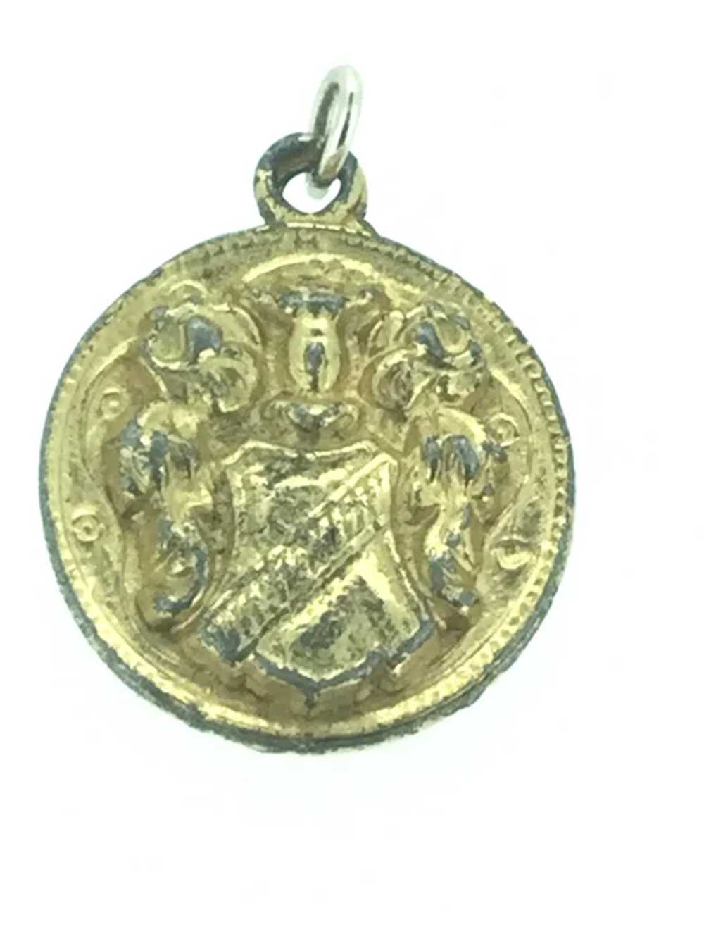 Napoleon Emperor Textured Costume Medal Pendant G… - image 5