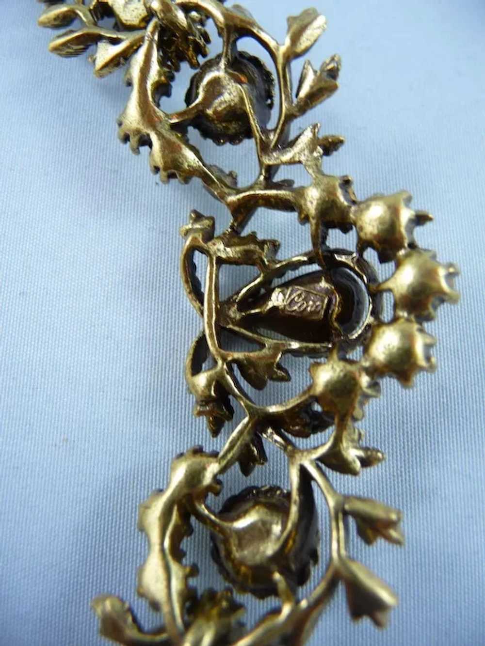 Lovely Vintage Signed Coro Necklace Bracelet and … - image 7