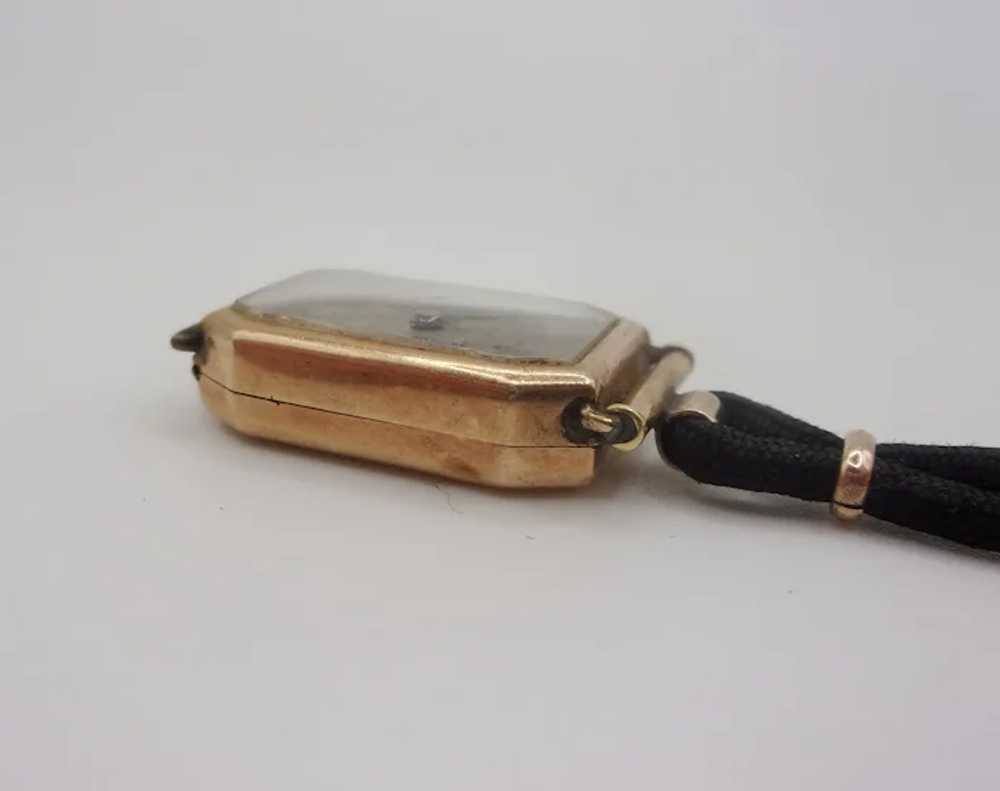 9ct Gold Nurses Fob Watch c1908 – Needs Servicing - image 3