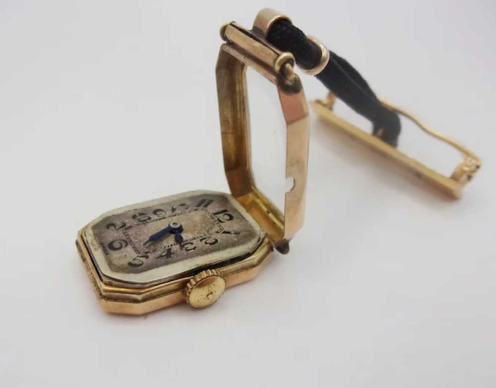 9ct Gold Nurses Fob Watch c1908 – Needs Servicing - image 6