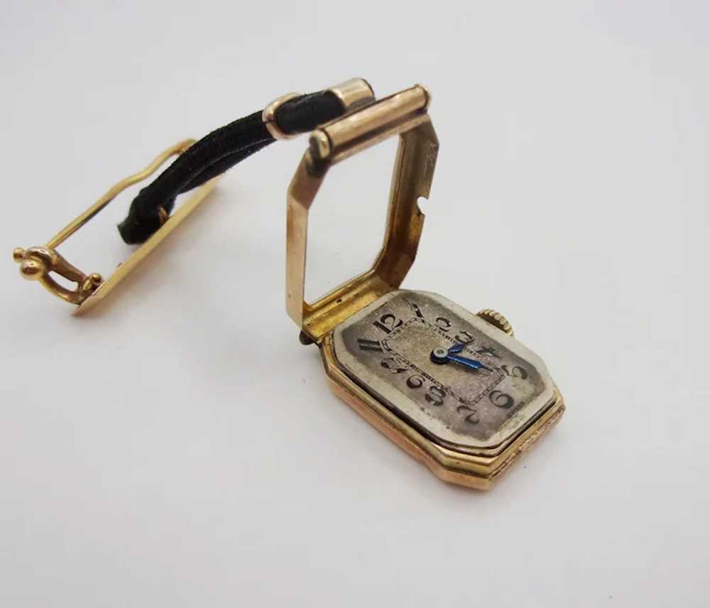 9ct Gold Nurses Fob Watch c1908 – Needs Servicing - image 7