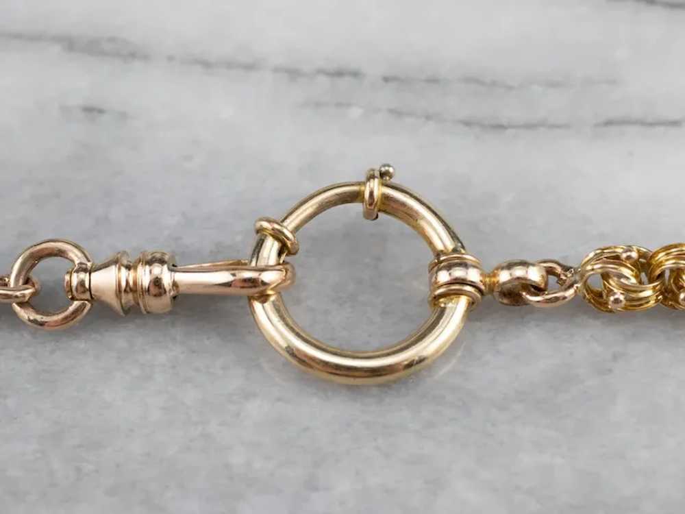 Ornate Victorian Era Chain Necklace - image 4