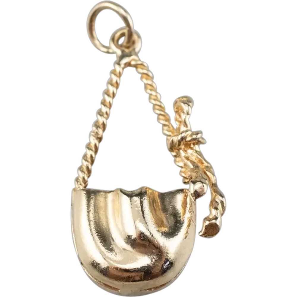 Pocketbook of 14 Karat Gold Pendant - image 1