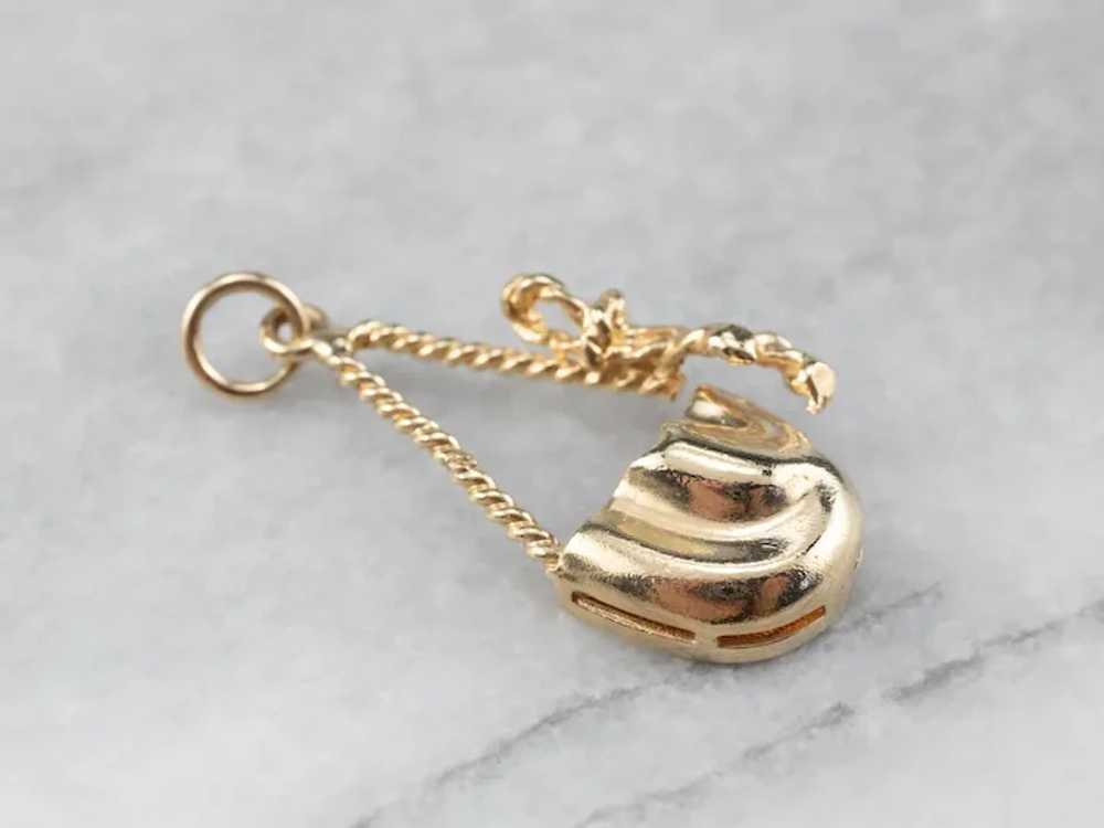 Pocketbook of 14 Karat Gold Pendant - image 2