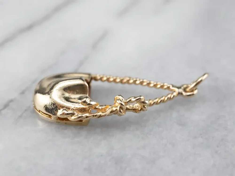 Pocketbook of 14 Karat Gold Pendant - image 3