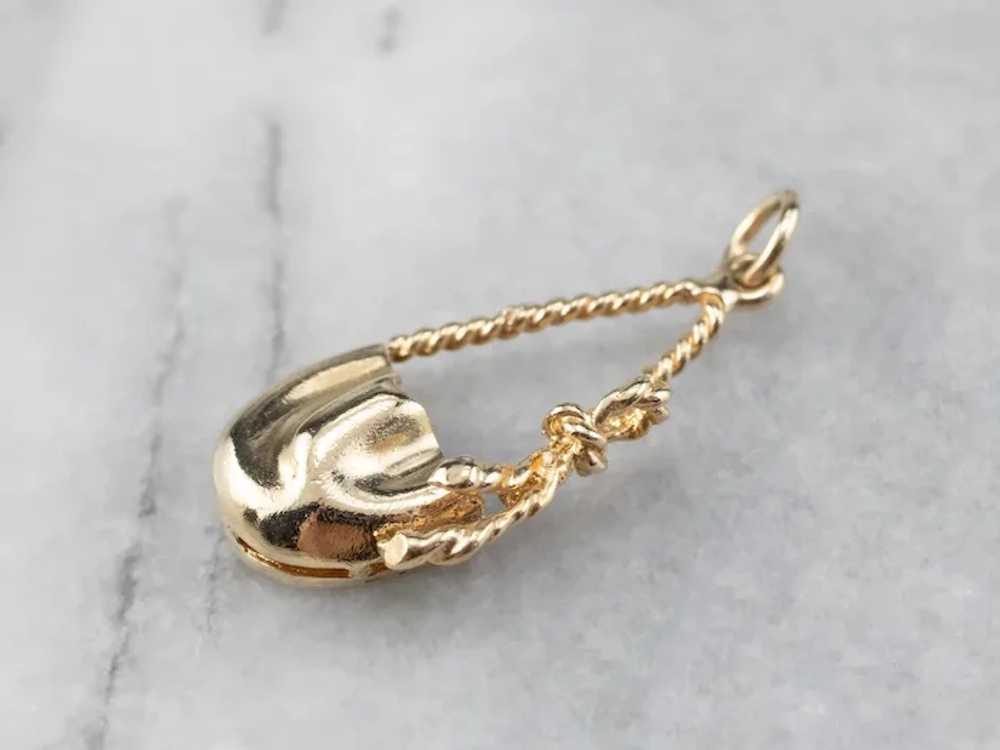 Pocketbook of 14 Karat Gold Pendant - image 4