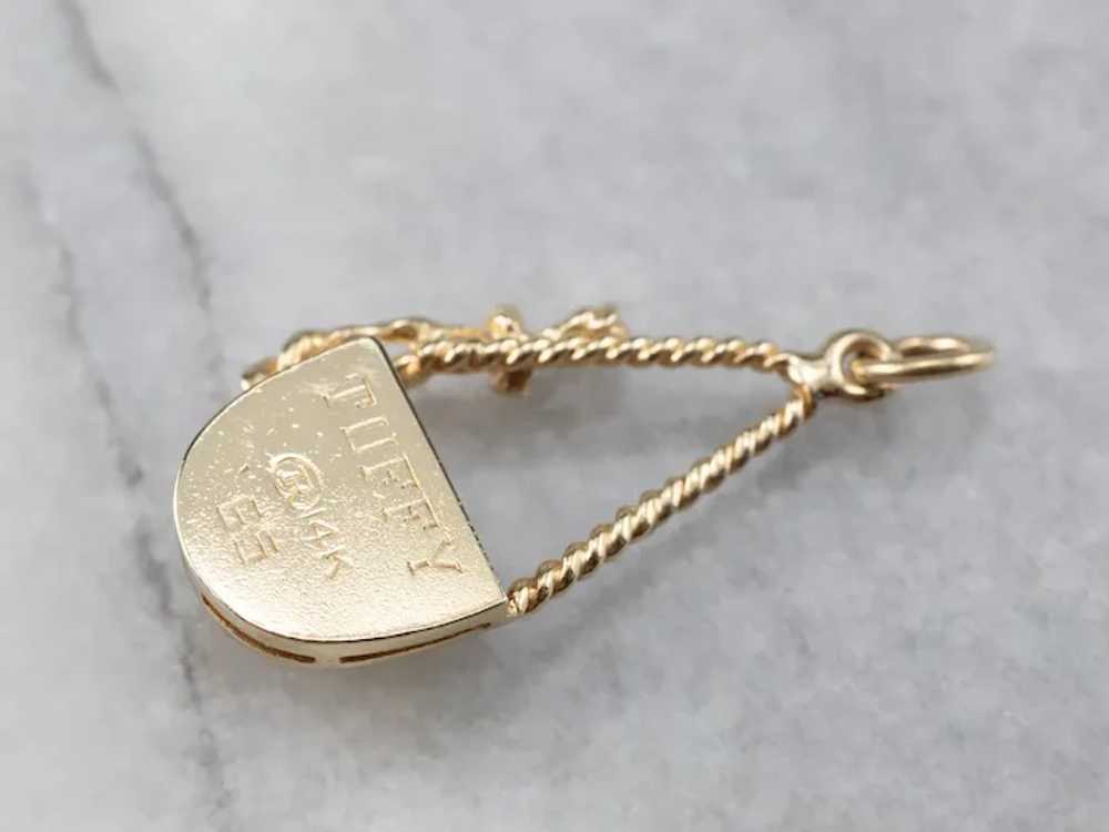 Pocketbook of 14 Karat Gold Pendant - image 5