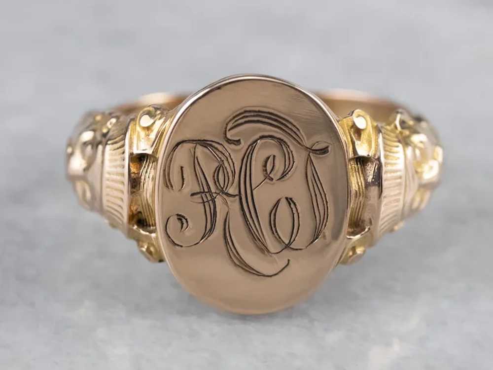 Fu Manchu Signet Ring - Gem