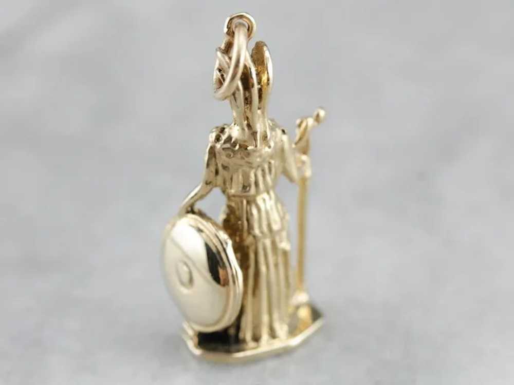 Athena, Goddess of War and Wisdom Charm - image 4