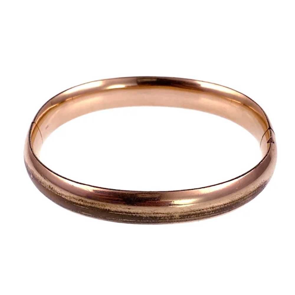 Antique Gold Filled Bangle Bracelet - image 4