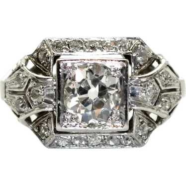 Art Deco diamonds ring, circa 1920 - Reserved for 