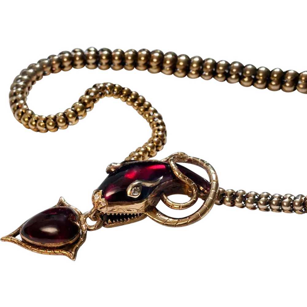 Mid 19th Century Snake Necklace - image 1