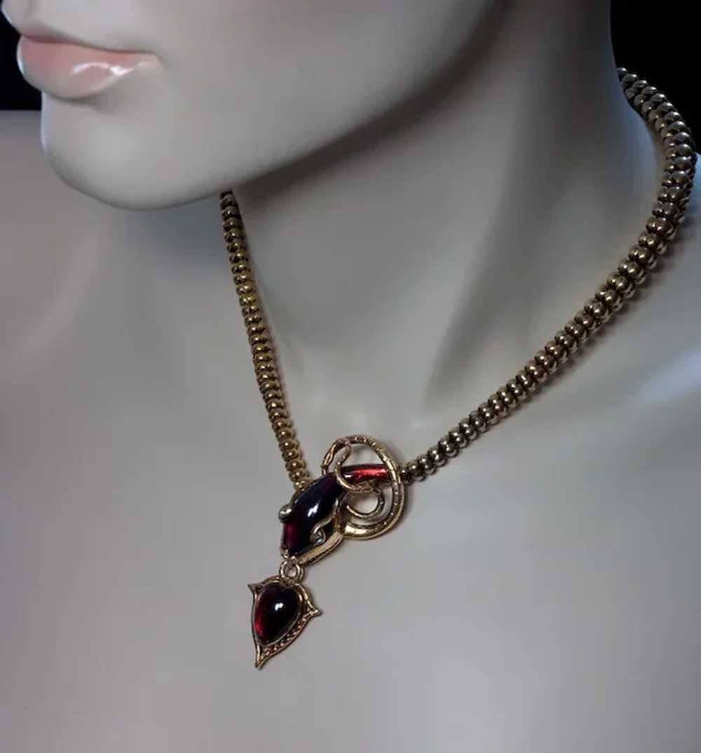 Mid 19th Century Snake Necklace - image 2