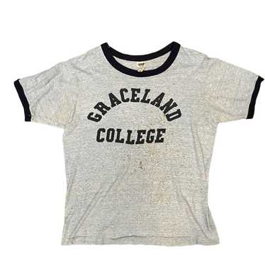Small Graphic Grey University of Louisville Vintage 1986 College T Shirt -  HotVero