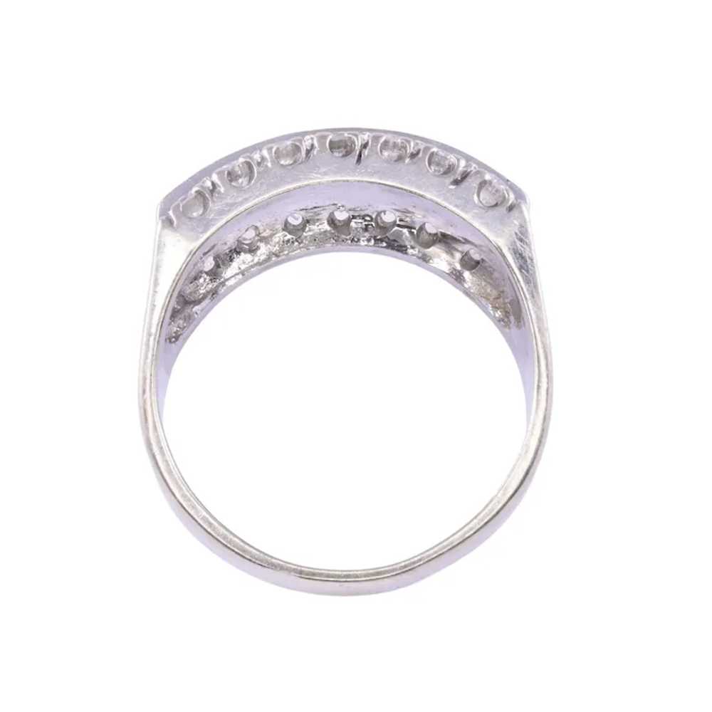 1.85 CTW Diamond White Gold Ring - image 4