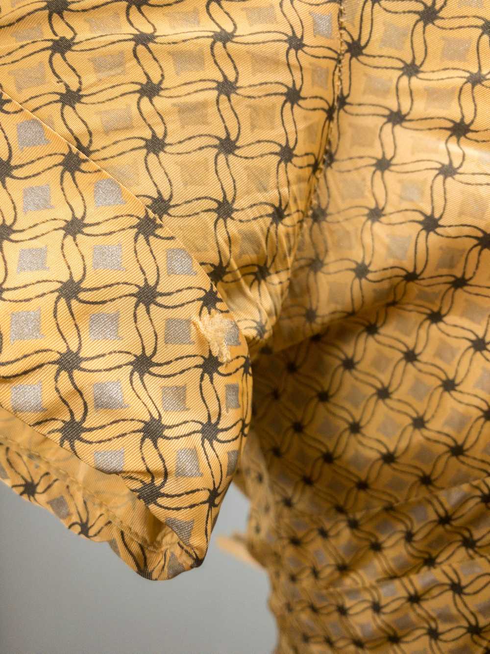 40s 50s Golden Sun Gown | M/L - image 7