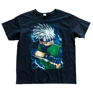 Vtg Y2K Ripple Naruto Shonen Jump T-Shirt L Anime Manga Entire Cast 2002 popular Kakashi