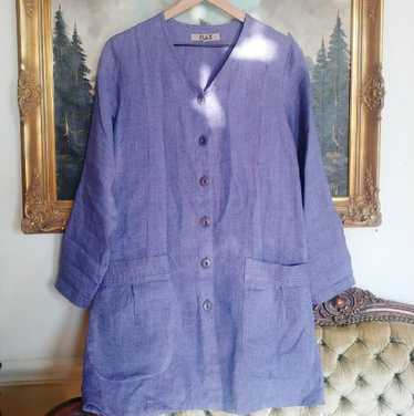 FLAX Linen Housecoat (P) - image 1