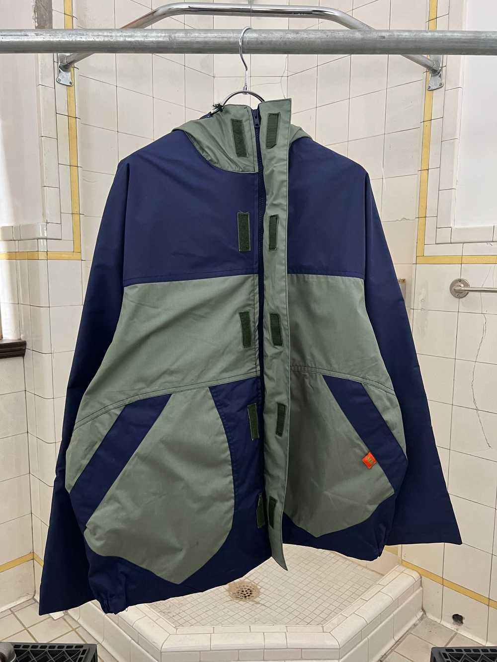1990s Mickey Brazil Colorblock Rain Jacket - Size… - image 8