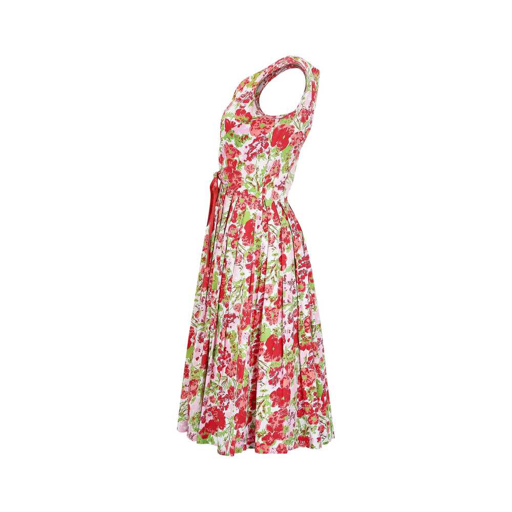 1950s California Cottons Floral Shirtwaister Dress - image 2