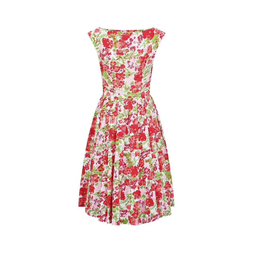 1950s California Cottons Floral Shirtwaister Dress - image 3