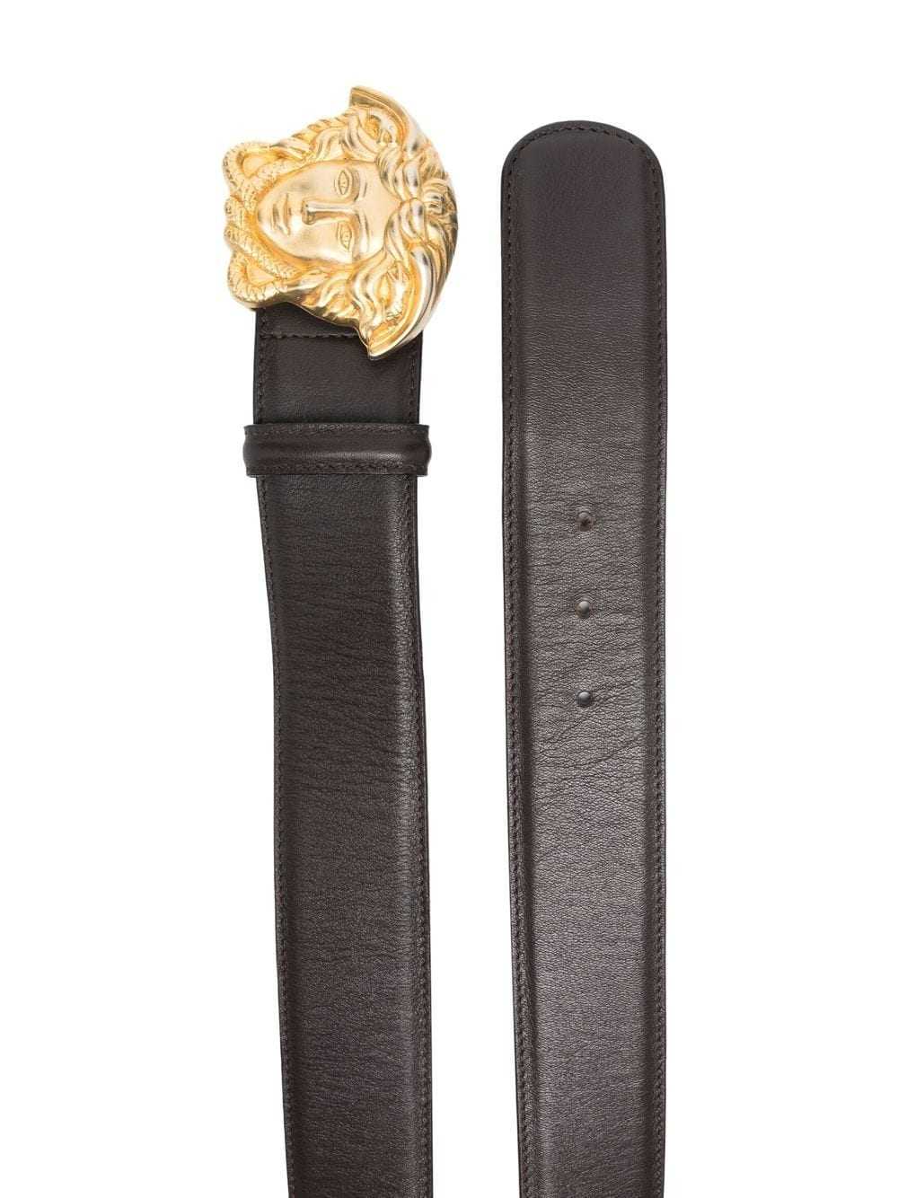 Versace Pre-Owned 1990s Medusa head buckle belt -… - image 2