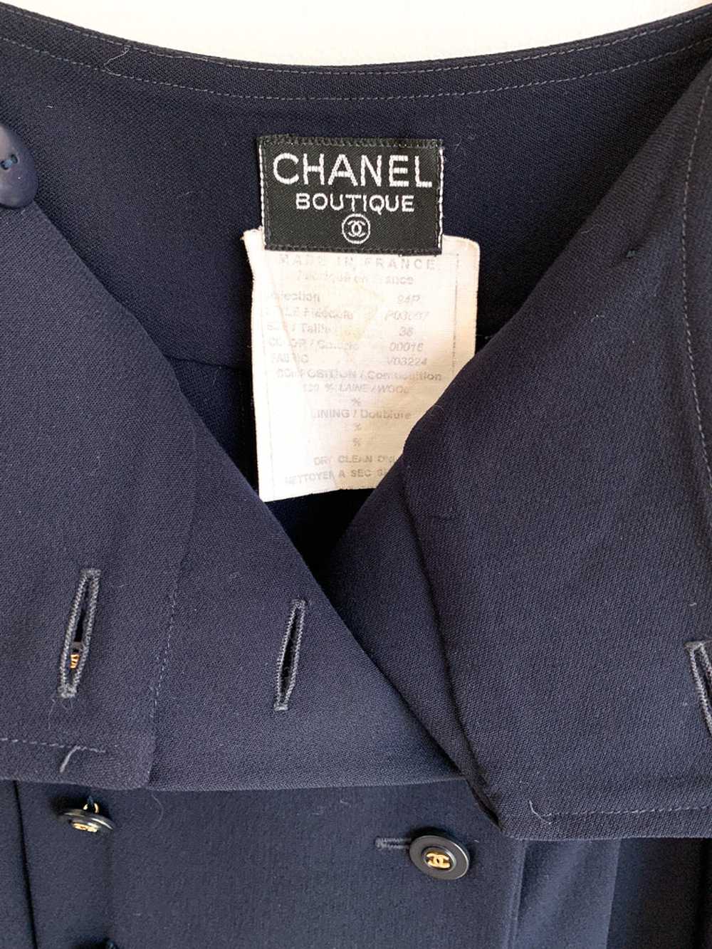 1980’s Chanel Pleated Mini Skirt - image 5