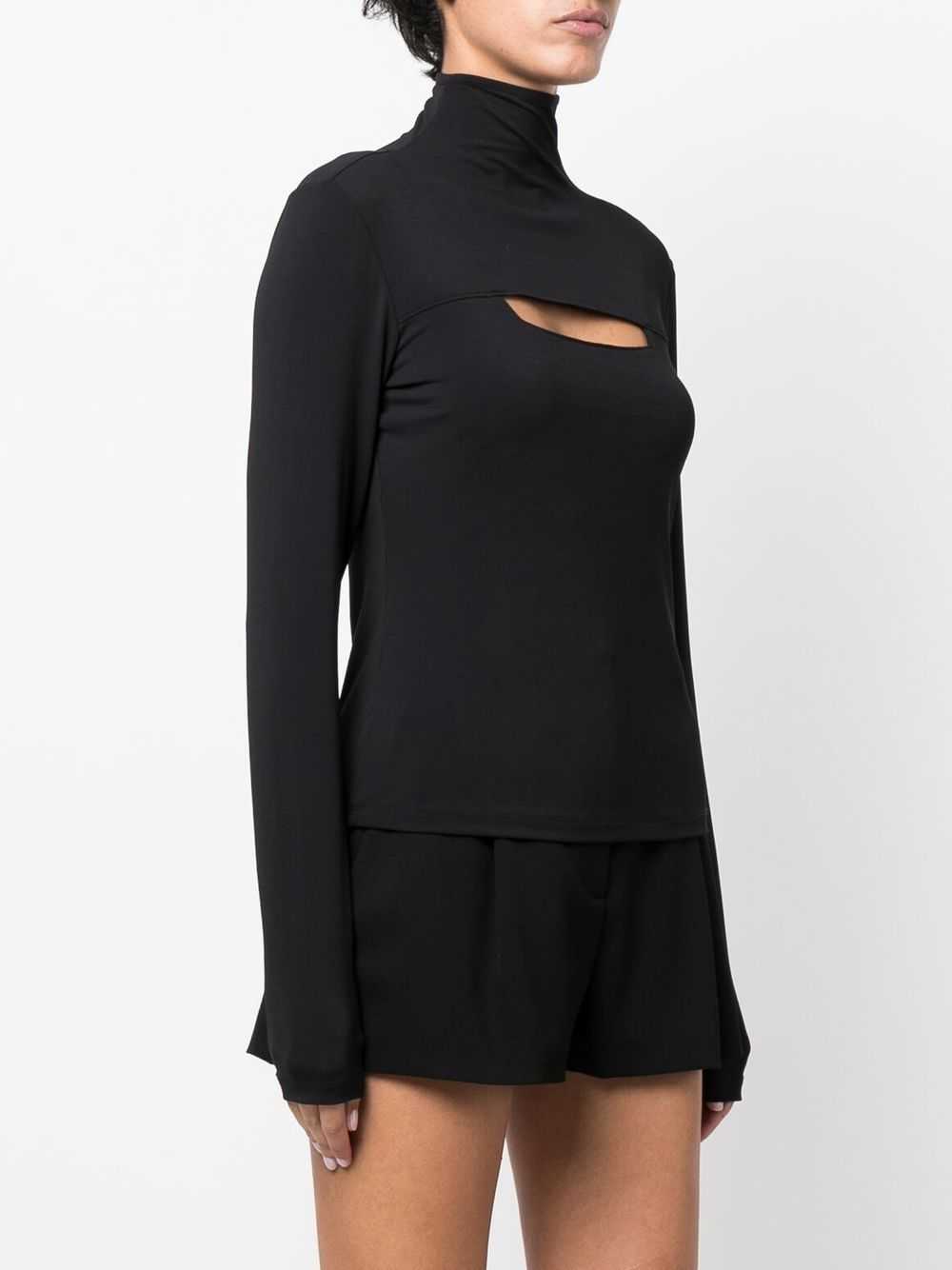 Versace Pre-Owned 2000s cut-out long-sleeve top -… - image 3