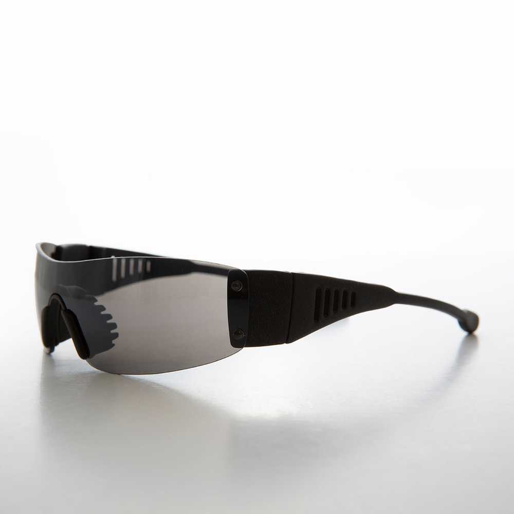 Sporty Wrap Around Shield Mono Lens Sunglass - Wo… - image 2