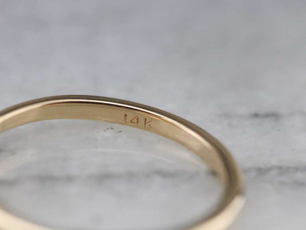 Vintage Diamond Engagement Ring - image 6