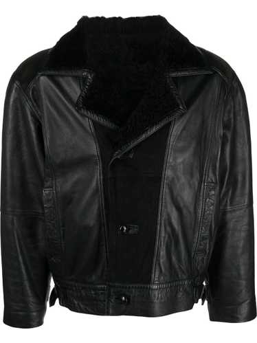 A.N.G.E.L.O. Vintage Cult 1980s check-pattern duffle coat - Black