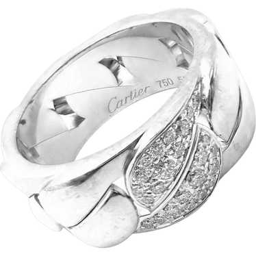 Authentic! Cartier 18k White Gold Diamond La Donn… - image 1