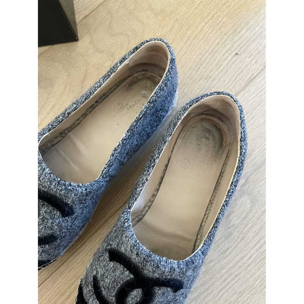 Chanel Velvet espadrilles - image 4