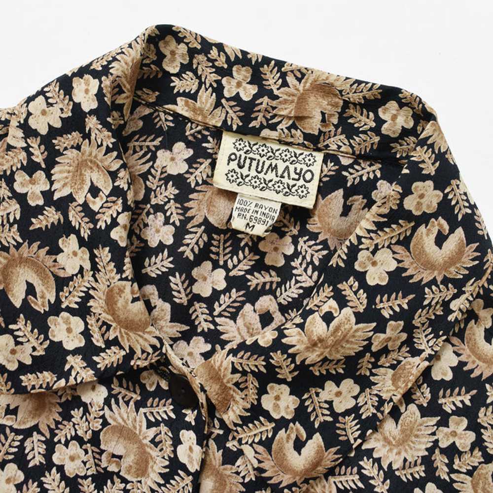 vintage botanical skirt set (m/l) - image 2