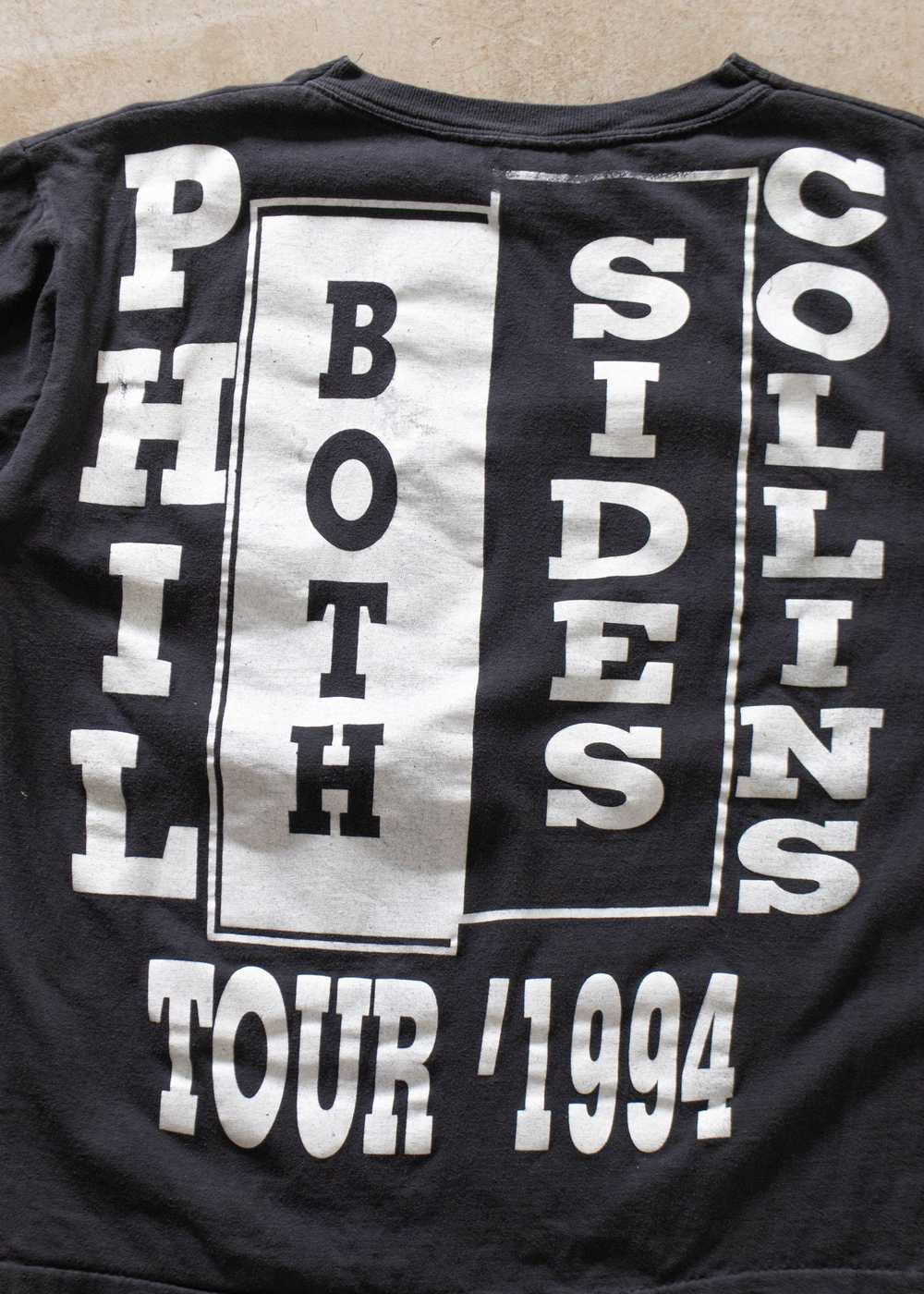 Vintage 1994 Phil Collins Both Sides Tour T-Shirt… - image 9