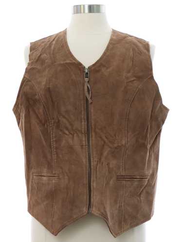 1990's Jantzen Classics Womens Leather Vest