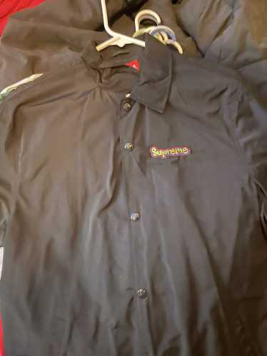 お買い得新作supreme Gonz Logo Coaches Jacket 黒S ナイロンジャケット