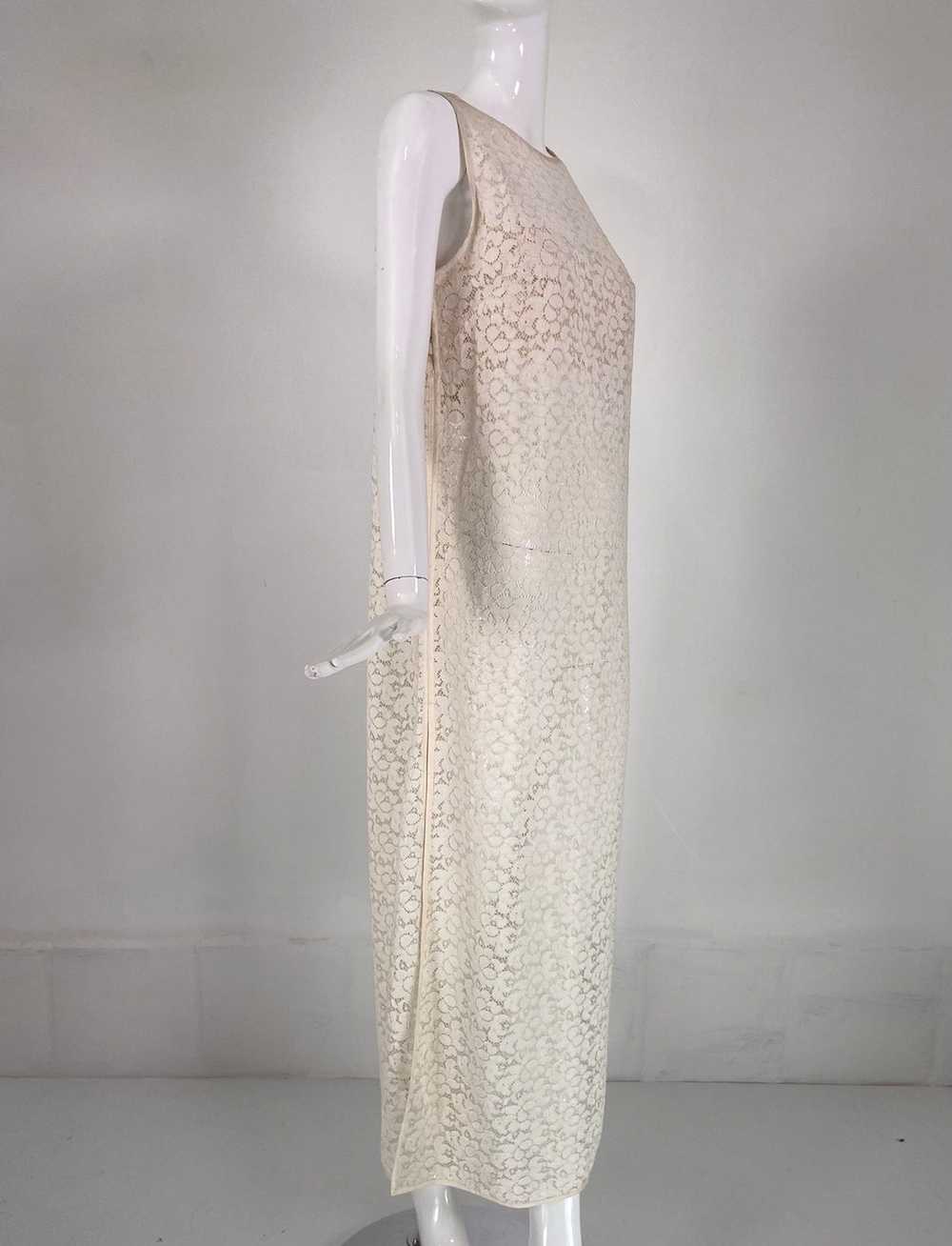 Jiki Monte Carlo Creations Off White Lace Maxi Sh… - image 2