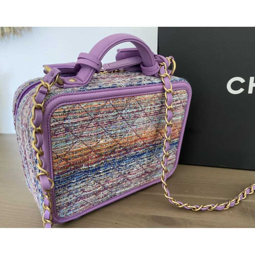 Chanel Vanity tweed handbag - image 2