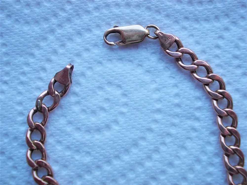 Vintage 9ct Rose Gold Bracelet - image 2