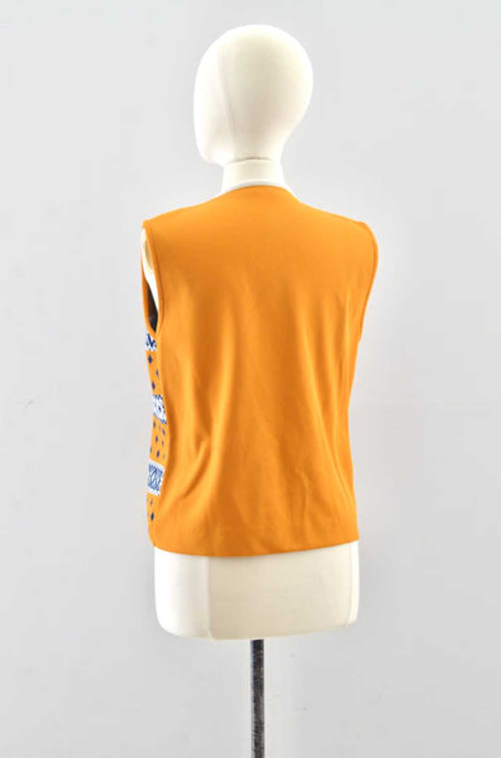 60's Orange Vest - image 4