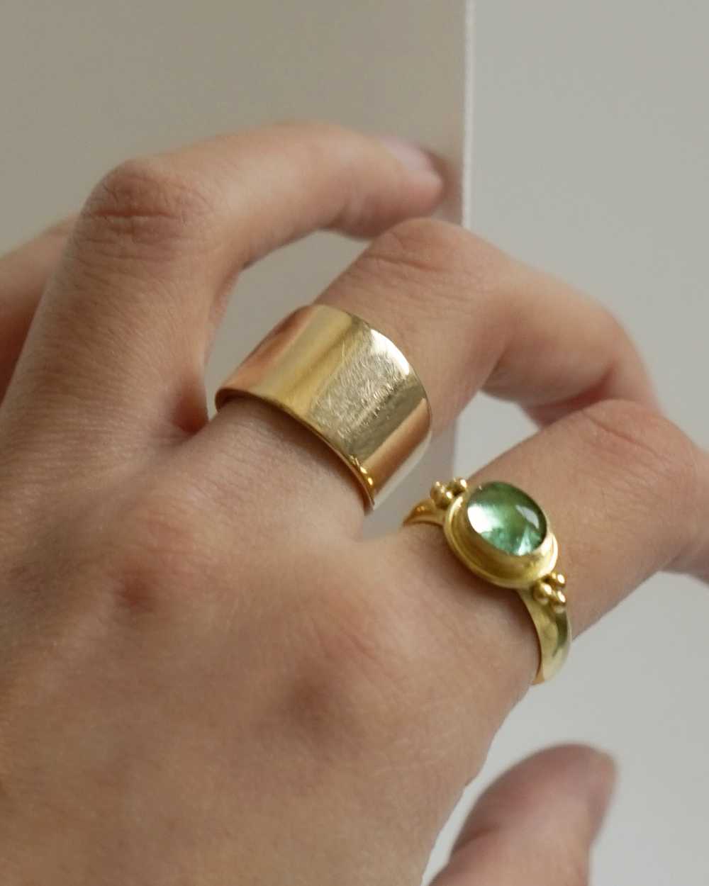 14k Gold Ring / size: 6 - image 4