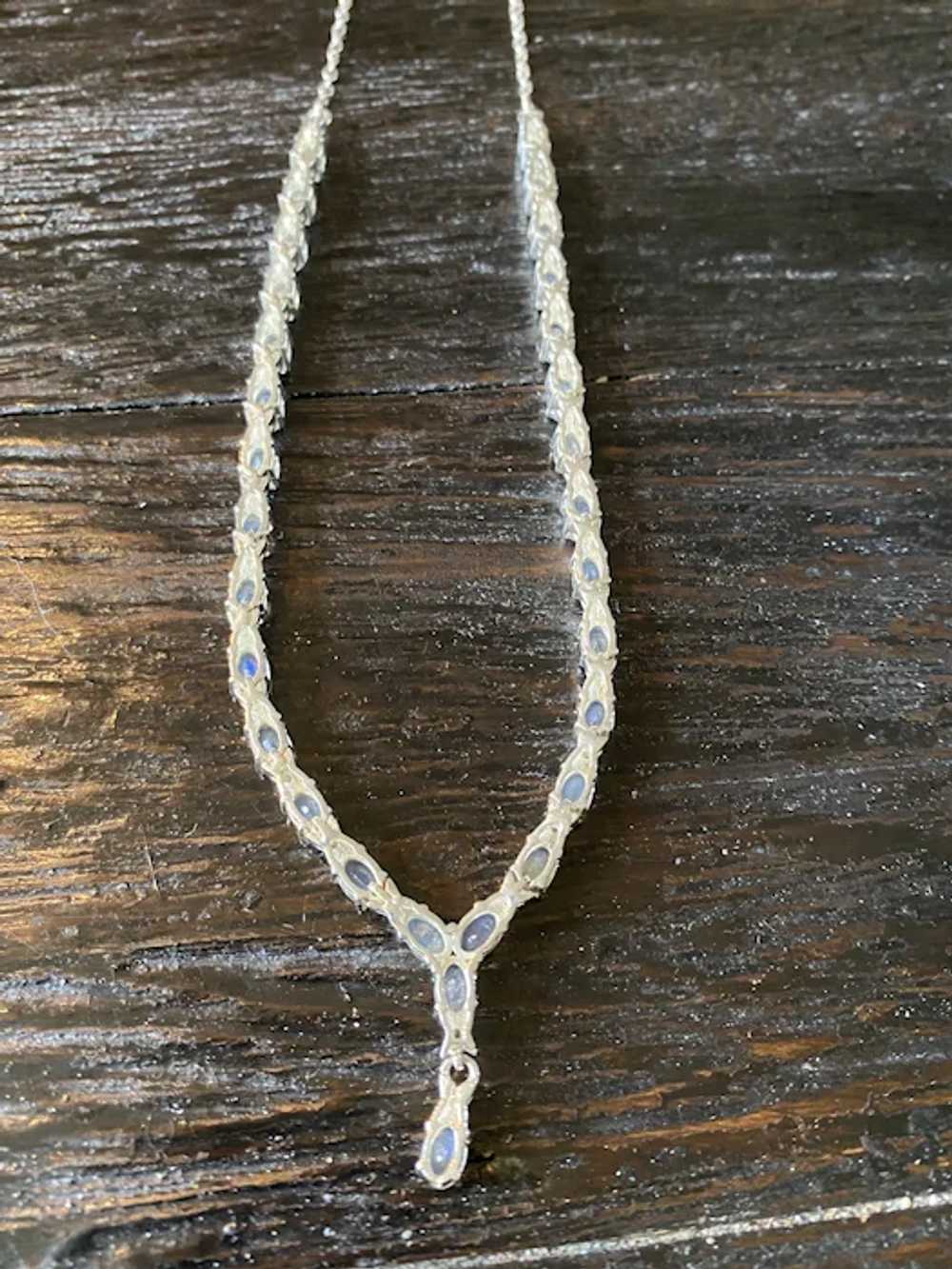 Exquisite Labradorite Sterling Silver Necklace - image 3