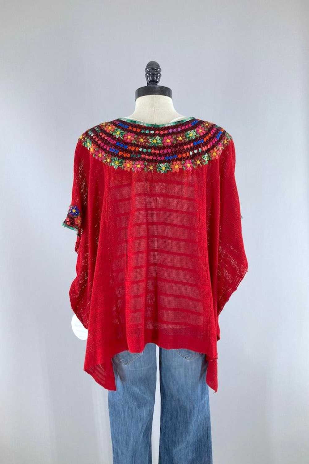 Vintage Embroidered Cotton Tunic - image 6