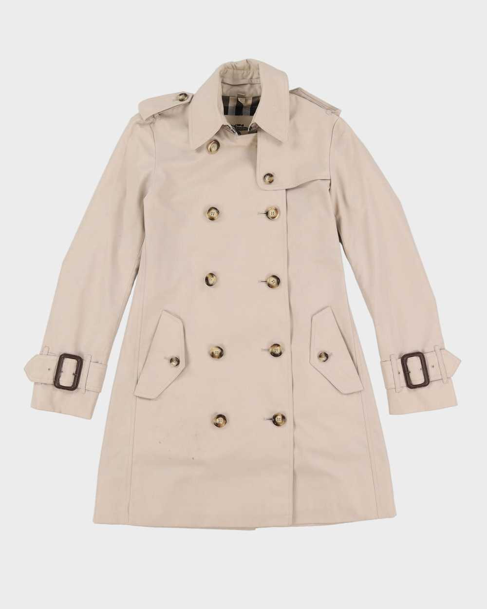 Burberry Prorsum Beige Mac Coat - XXS - image 1