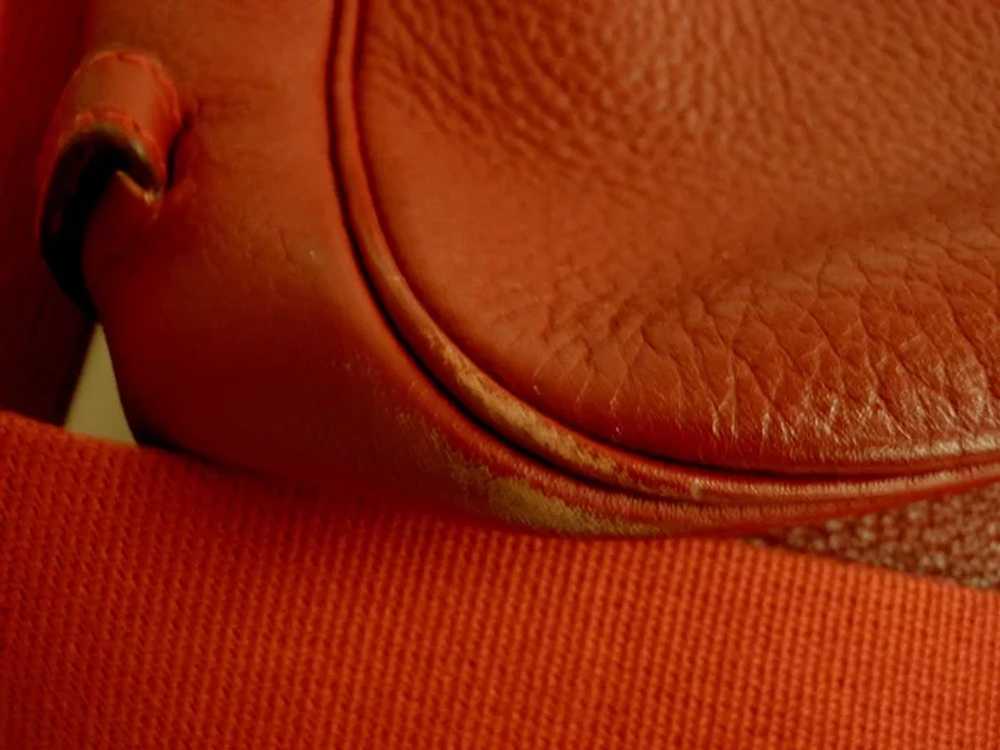 Authentic! Hermes Tsako Sako Convertible Red Arde… - image 11