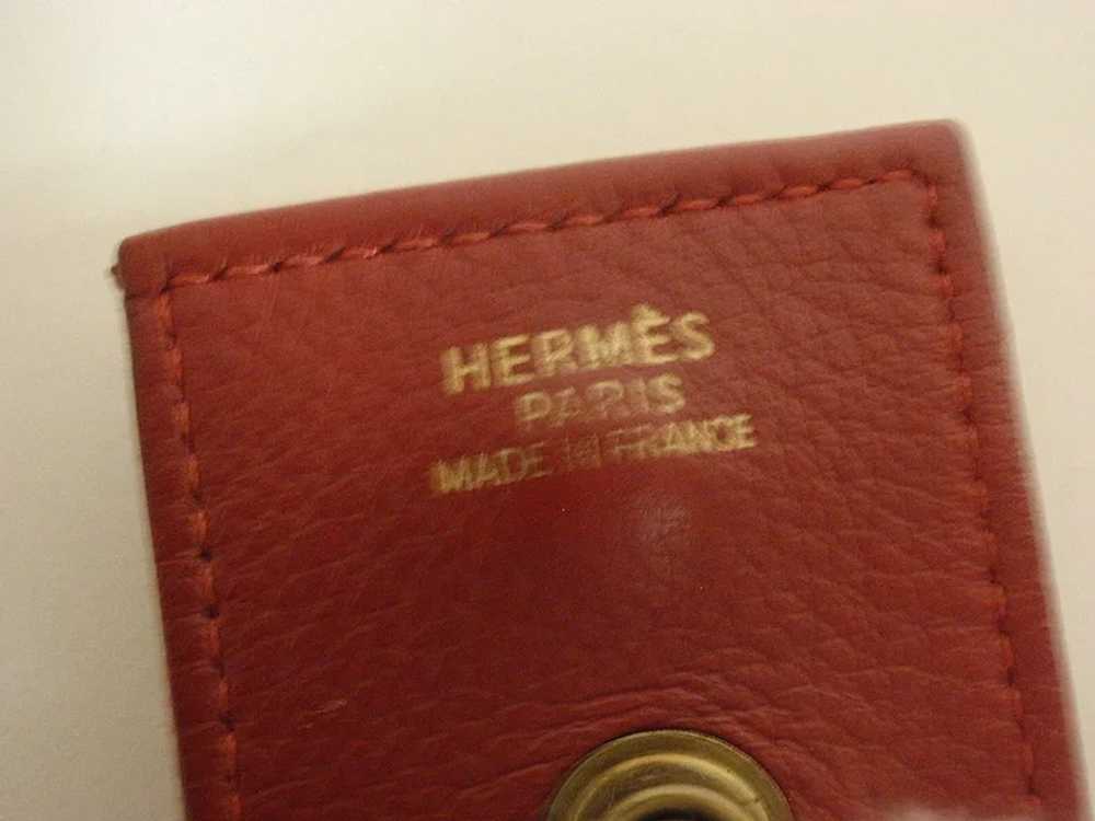 Authentic! Hermes Tsako Sako Convertible Red Arde… - image 6