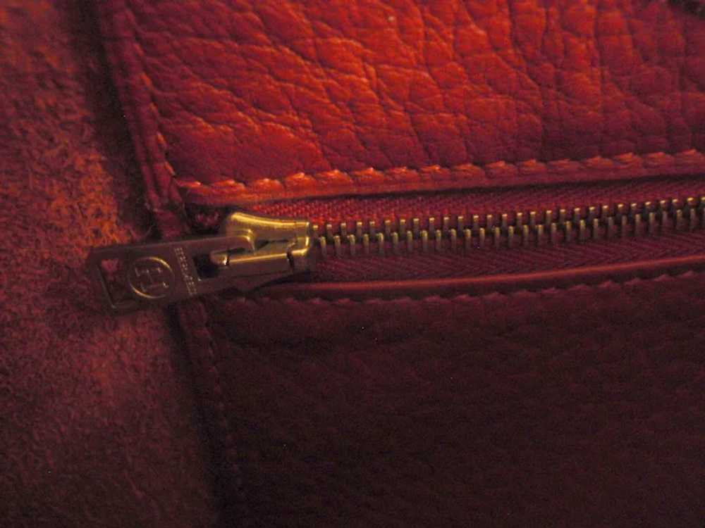 Authentic! Hermes Tsako Sako Convertible Red Arde… - image 7