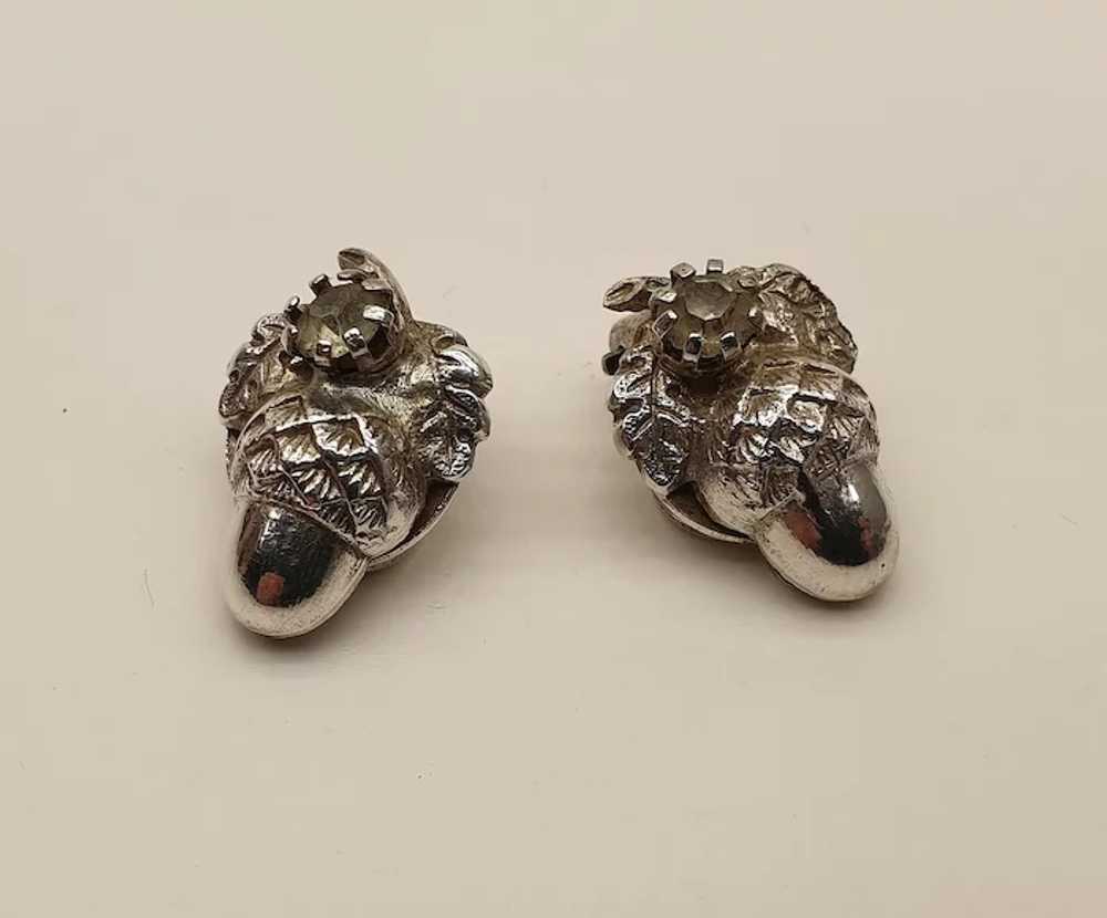 A Pretty Pair of Vintage Art Deco 1920s/30s Sterl… - image 7