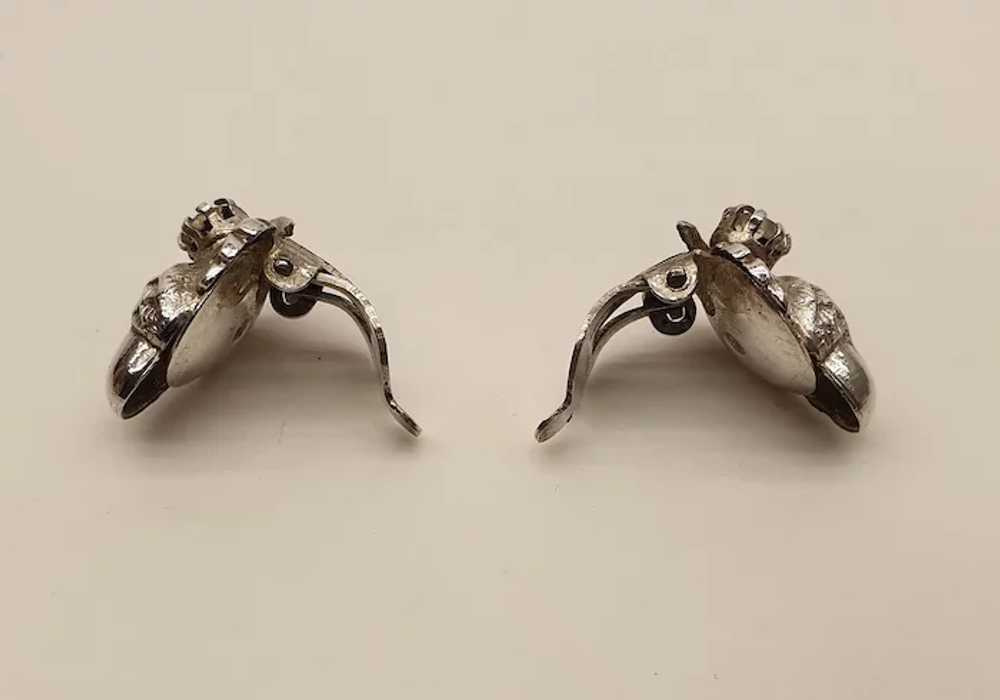 A Pretty Pair of Vintage Art Deco 1920s/30s Sterl… - image 9